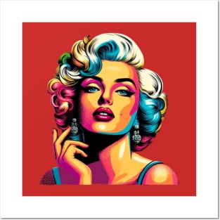 Marilyn Wpap popart Posters and Art